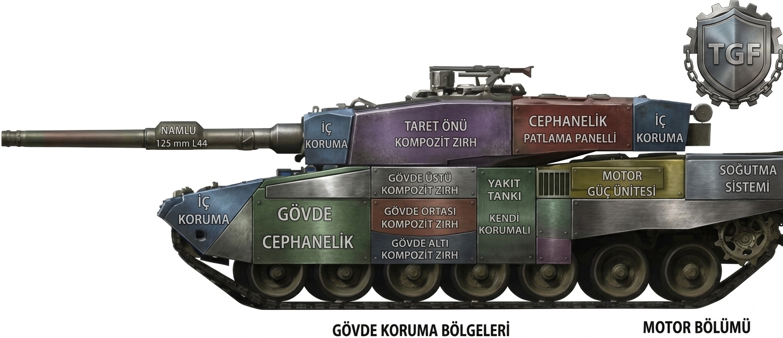 Tankların Genel İç Yapısı Ve Zayıf Noktaları
